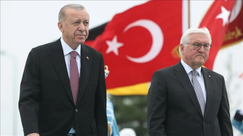 Erdoğan'dan Steinmeier'e anlamlı mektup